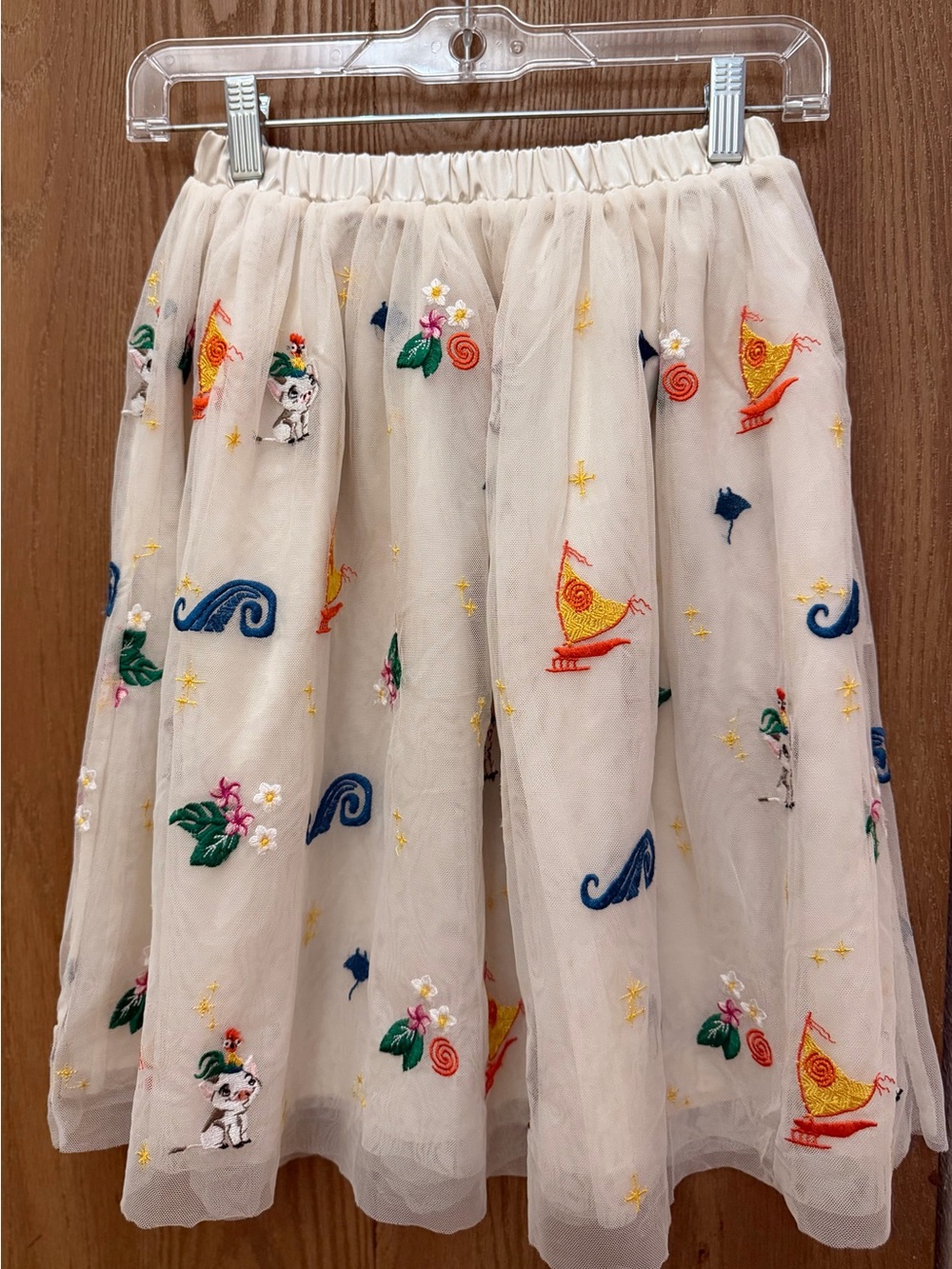 Hanna Andersson Disney Moana Tulle Skirt